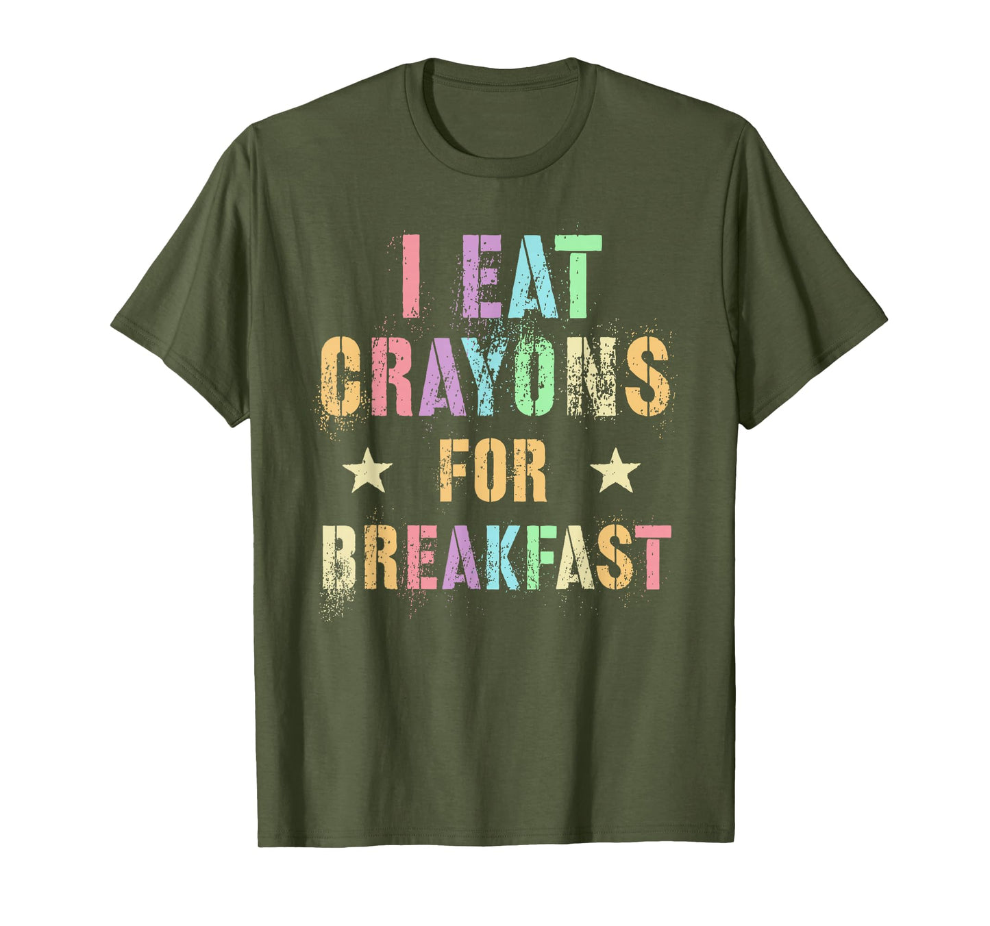 I Eat Crayons Breakfast Eater Corp T-Shirt - Unique Graphic Men Women - T-Shirt, Sweatshirt, Hoodie