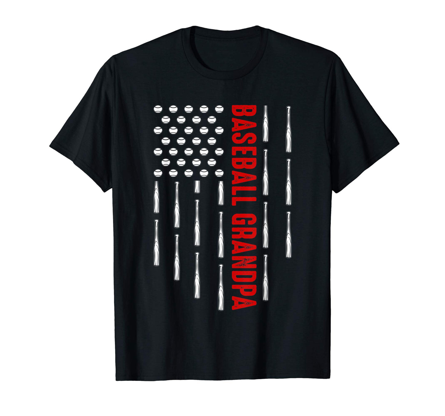 Baseball Grandpa Softball Baseball Bats T-Shirt - Trendy Graphic Unisex - T-Shirt, Sweatshirt, Hoodie