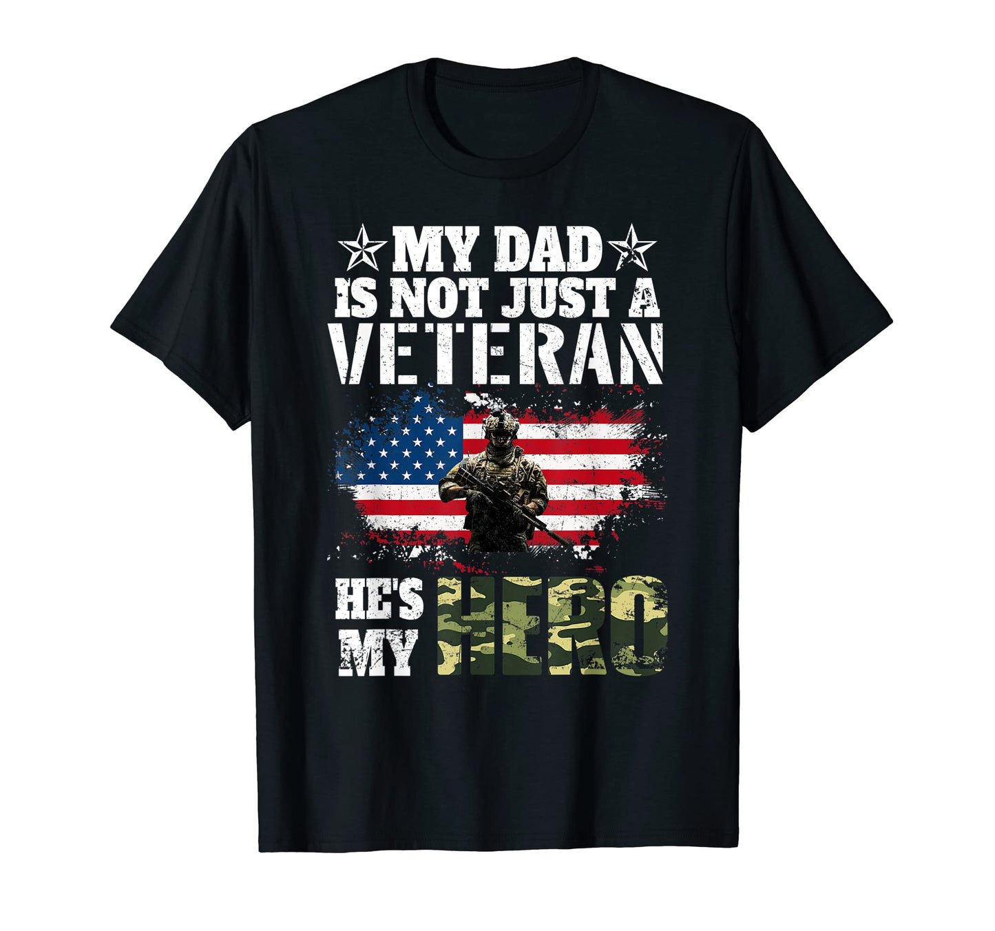 Mens Military Family Veteran Support T-Shirt - Aesthetic Graphic Men Women - T-Shirt, Sweatshirt, Hoodie