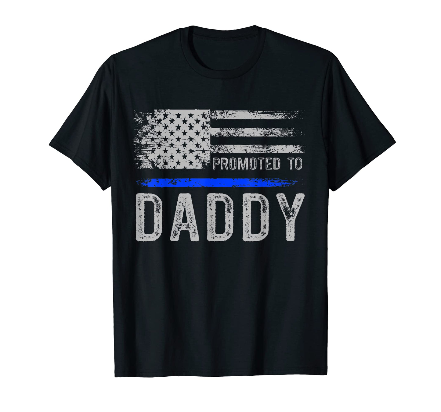 New First Time Dad To Be Daddy Police T-Shirt - Aesthetic Graphic Unisex - T-Shirt, Sweatshirt, Hoodie