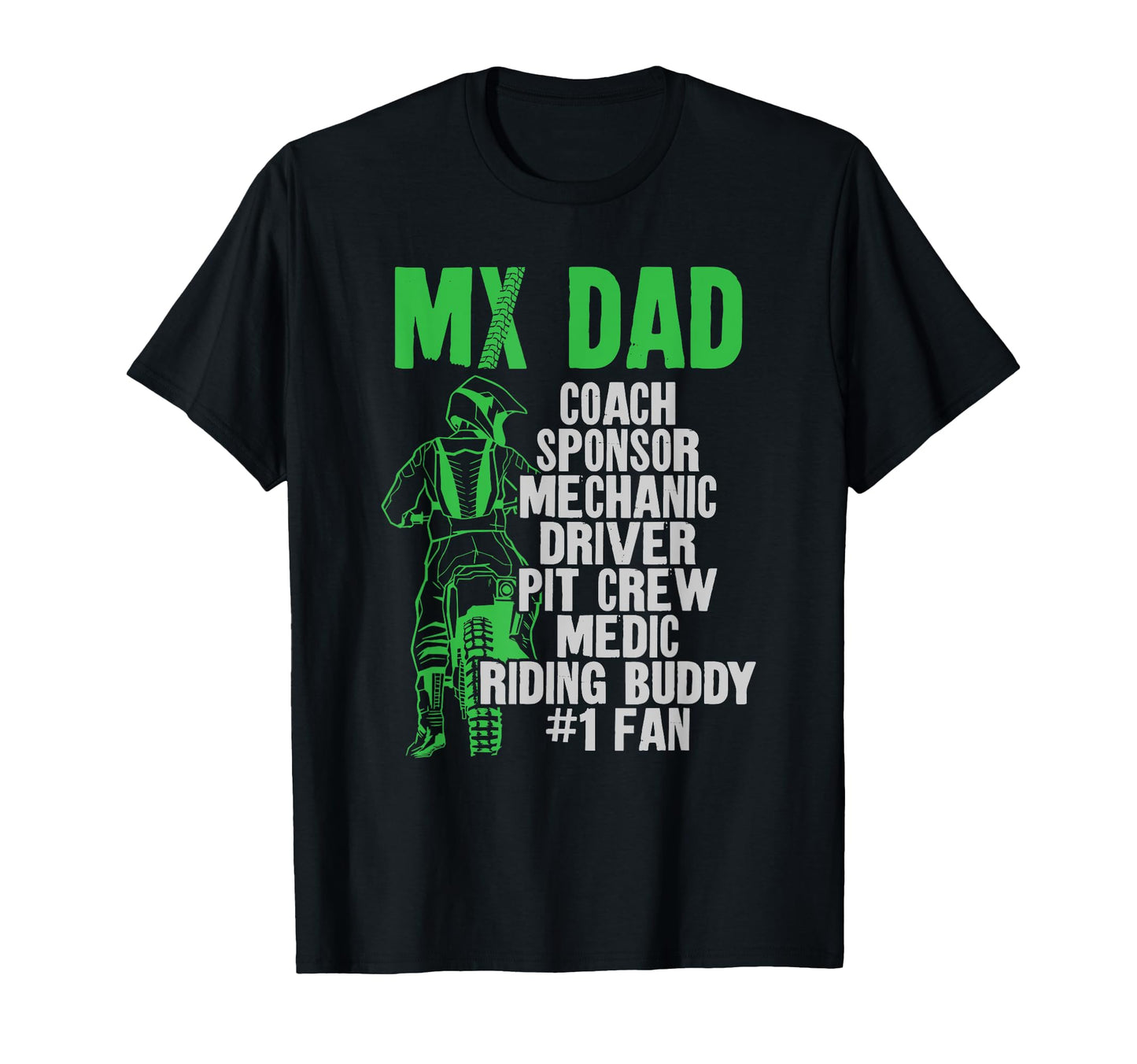 Dirt Bike Motorcross Mx Rider Mx Dad T-Shirt - Aesthetic Graphic Men Women - T-Shirt, Sweatshirt, Hoodie