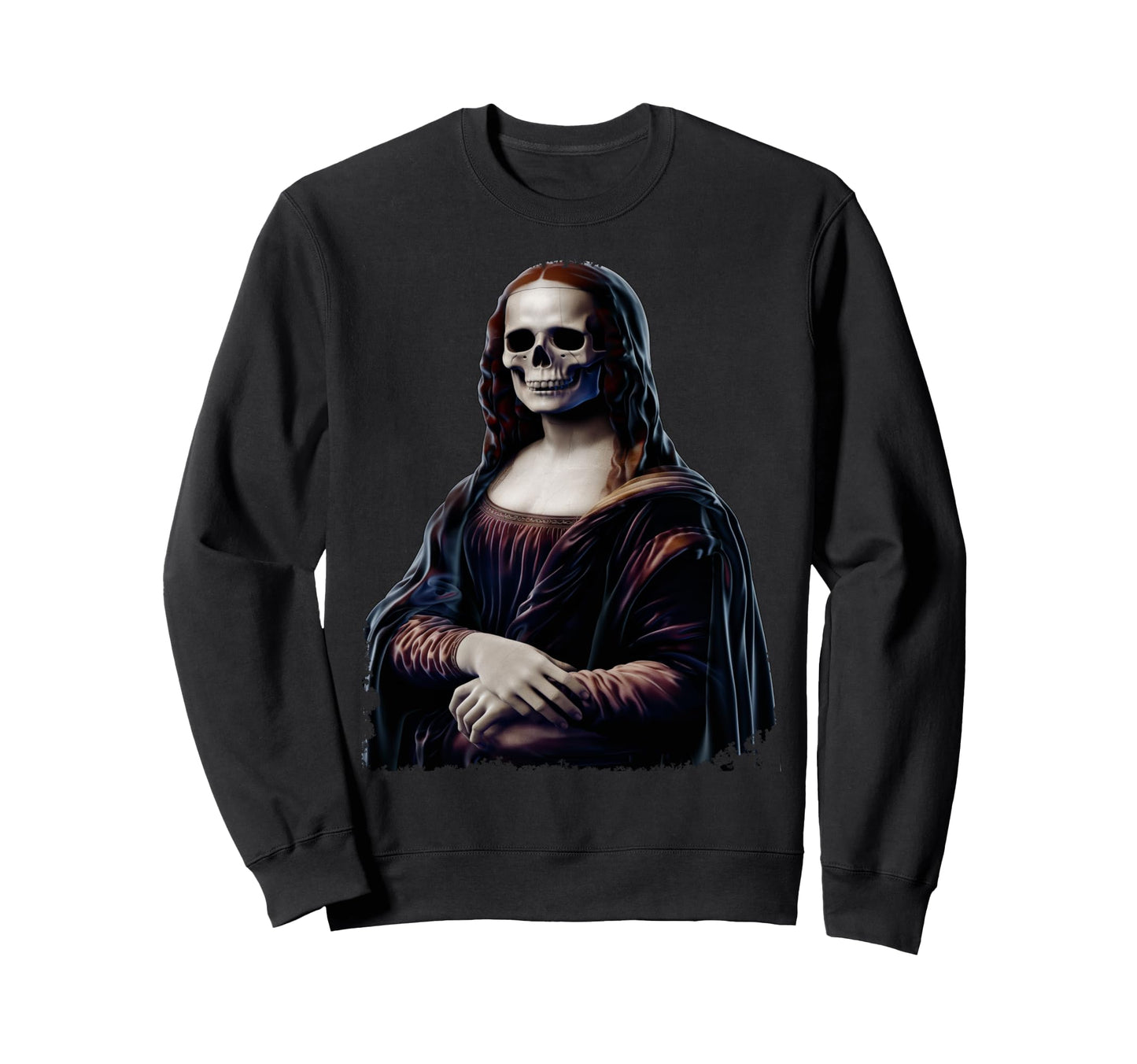 Mona Lisa Leonardo Da Vinci Pop Sweatshirt - Custom Art Print Men Women - T-Shirt, Sweatshirt, Hoodie