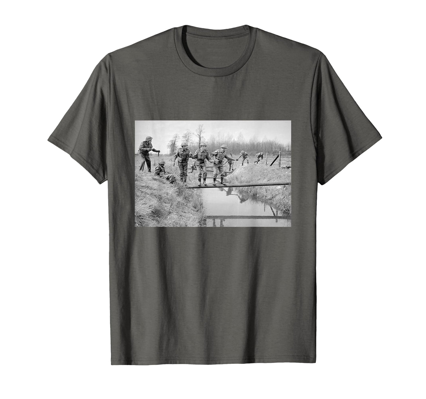 Dads Army Assault Course Scene Jones T-Shirt - Trendy Graphic for Adults - T-Shirt, Sweatshirt, Hoodie