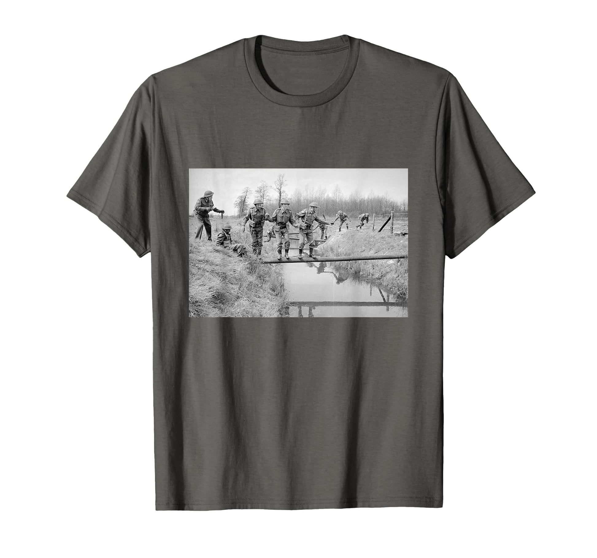 Dads Army Assault Course Scene Jones T-Shirt - Trendy Graphic for Adults - T-Shirt, Sweatshirt, Hoodie