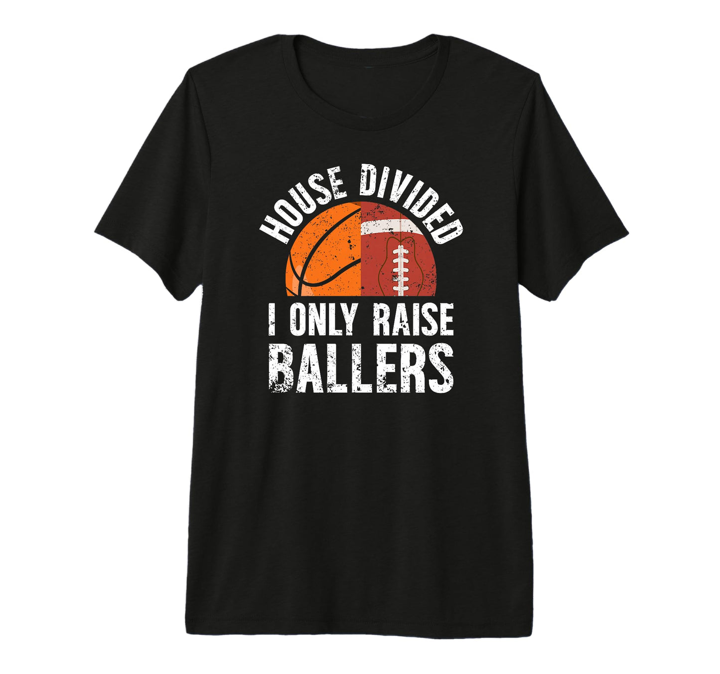 Mens House Divided I Only Raise T-Shirt - Novelty Apparel for Adults - T-Shirt, Sweatshirt, Hoodie