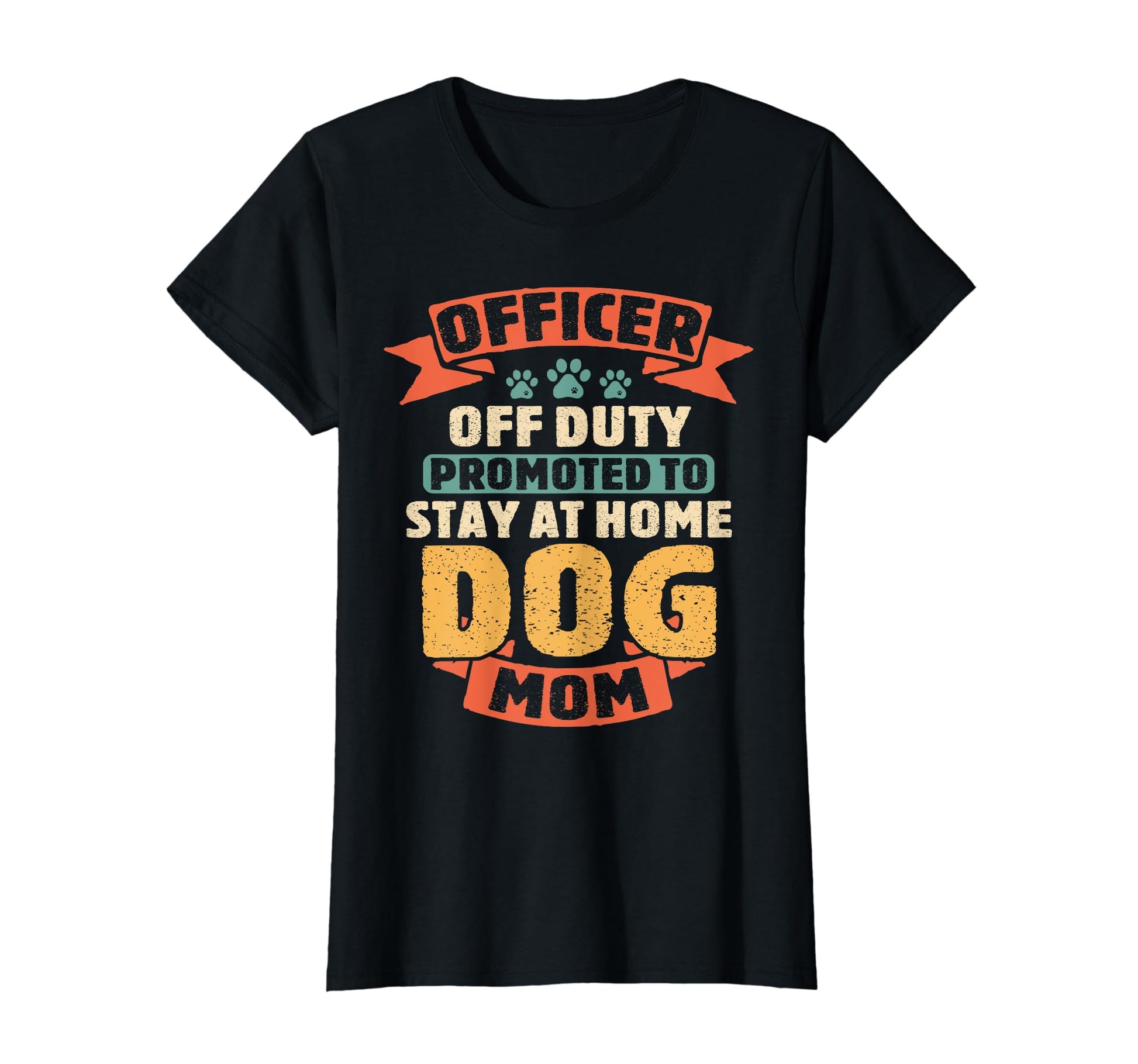 Officer Off Duty Dog Mom Funny Cop T-Shirt - Trendy Graphic Men Women - T-Shirt, Sweatshirt, Hoodie