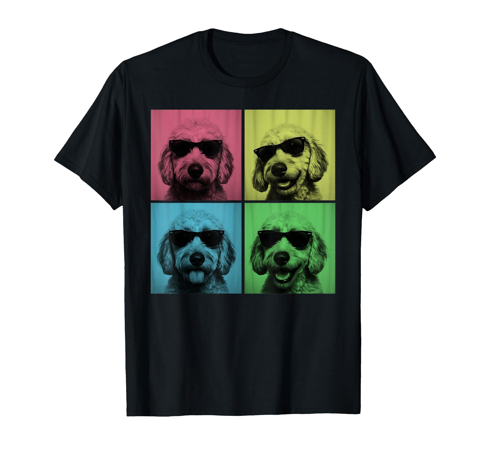 Goldendoodle Pop Art Funny Doodle T-Shirt - Fun Novelty Design Men Women - T-Shirt, Sweatshirt, Hoodie
