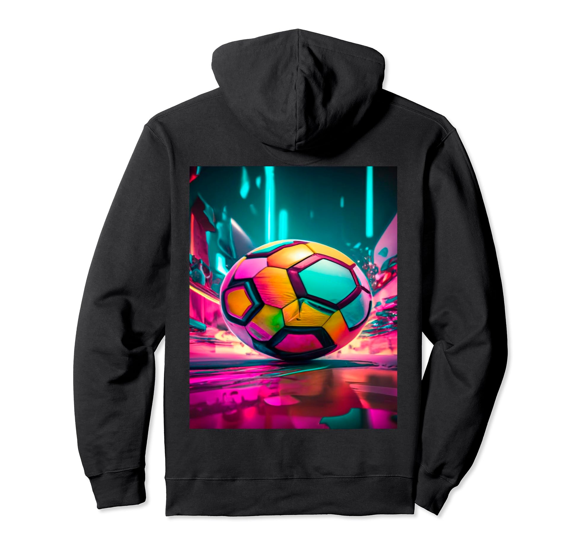 Soccer Ball Soccer Mom Dad Player Hoodie - Fun Novelty Design Unisex - T-Shirt, Sweatshirt, Hoodie