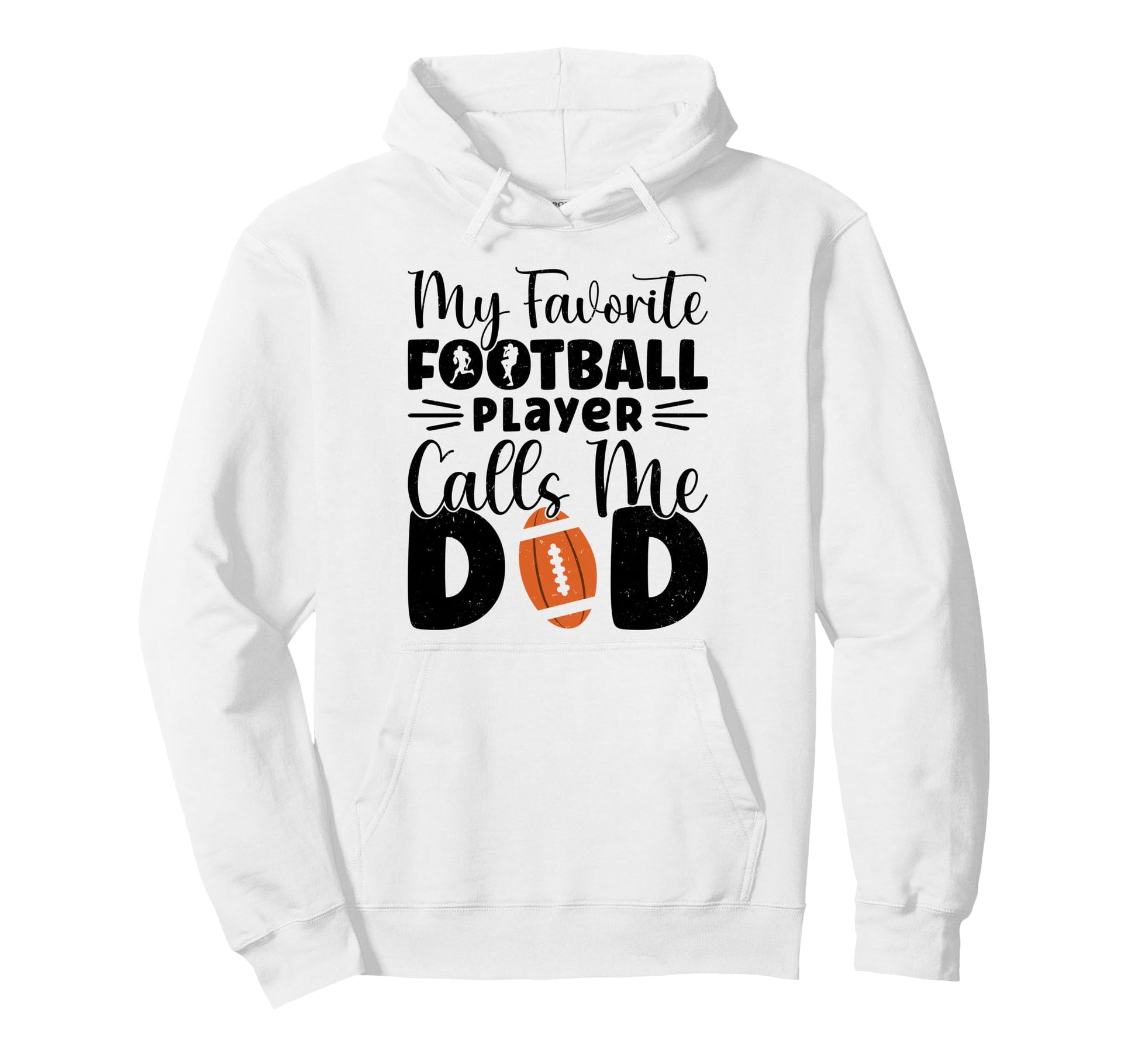 My Favorite Football Player Calls Hoodie - Casual Everyday Wear for Adults - T-Shirt, Sweatshirt, Hoodie