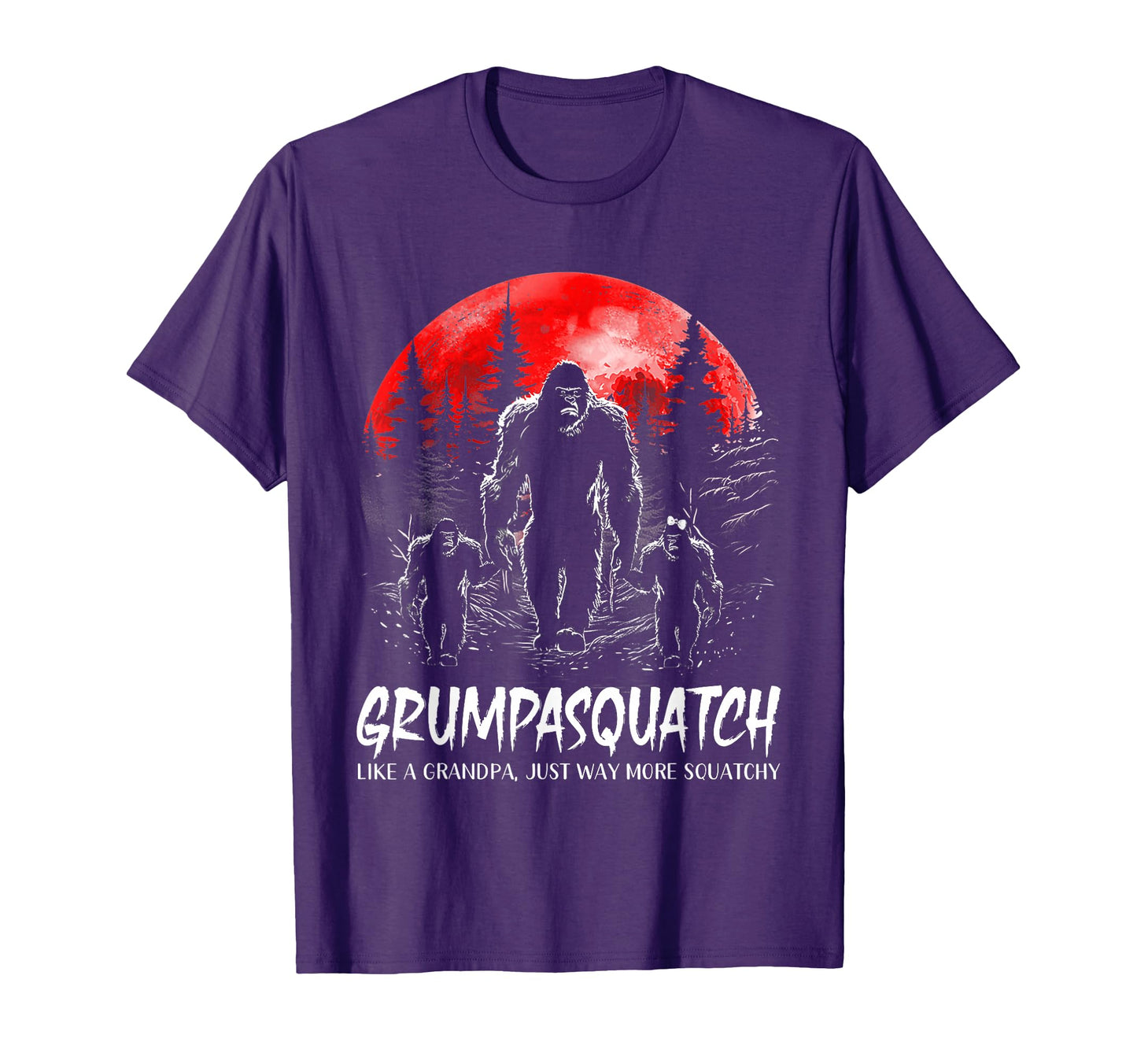 Grumpa Squatch Funny Bigfoot Dad T-Shirt - Unique Graphic for Adults - T-Shirt, Sweatshirt, Hoodie