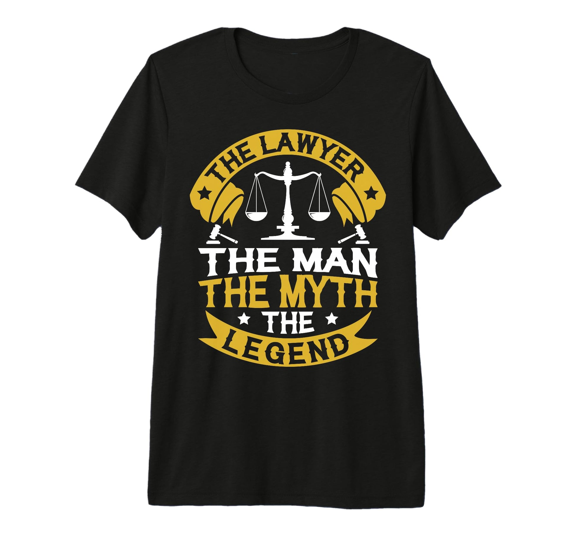 Lawyer Myth Legend Dad Legal Attorney T-Shirt - Unique Graphic for Adults - T-Shirt, Sweatshirt, Hoodie