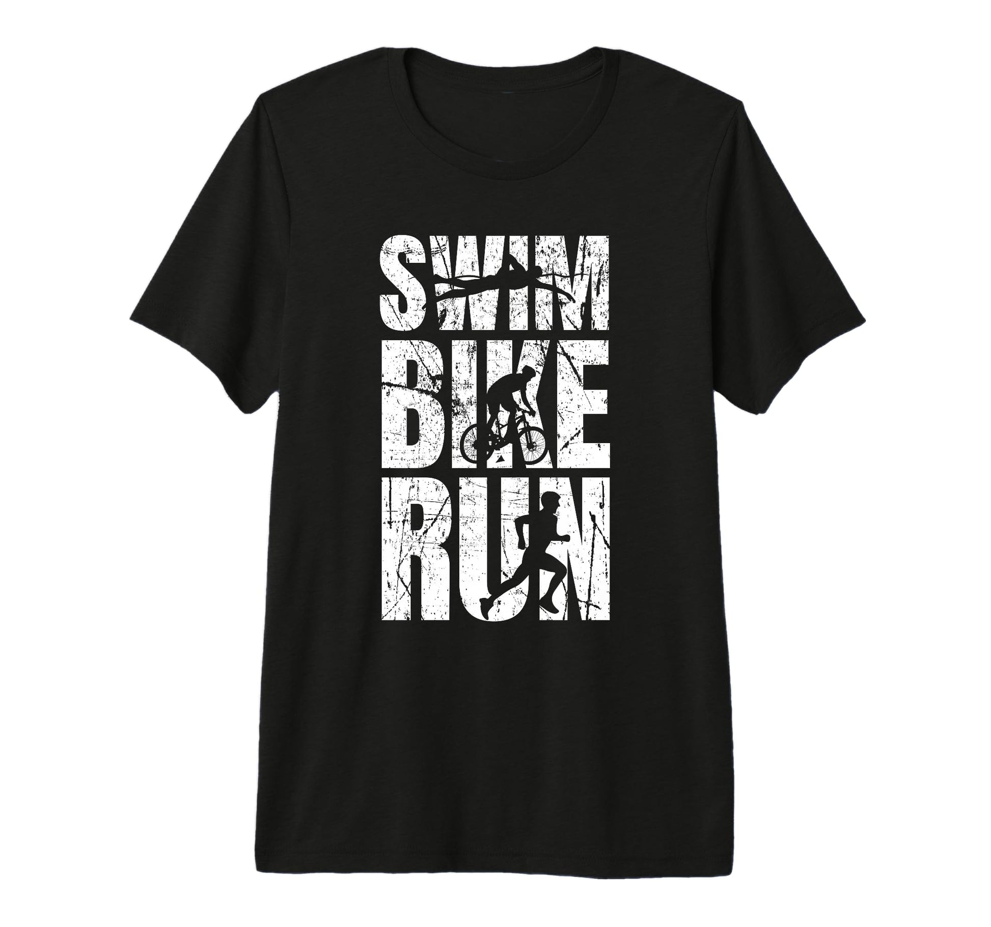Triathlon Swimming Cycling Running Tri T-Shirt - Streetwear Style Unisex - T-Shirt, Sweatshirt, Hoodie