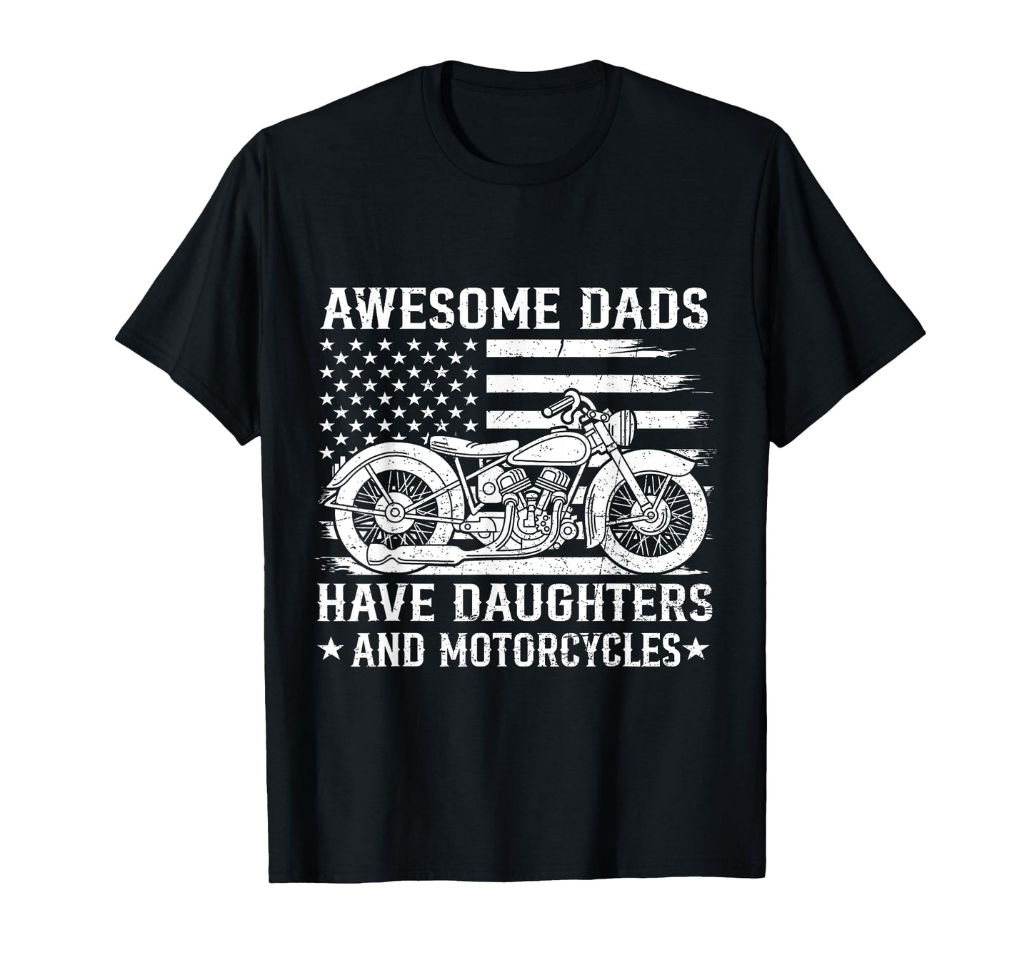 Awesome Dads Have Daughters And T-Shirt - Custom Art Print Men Women - T-Shirt, Sweatshirt, Hoodie