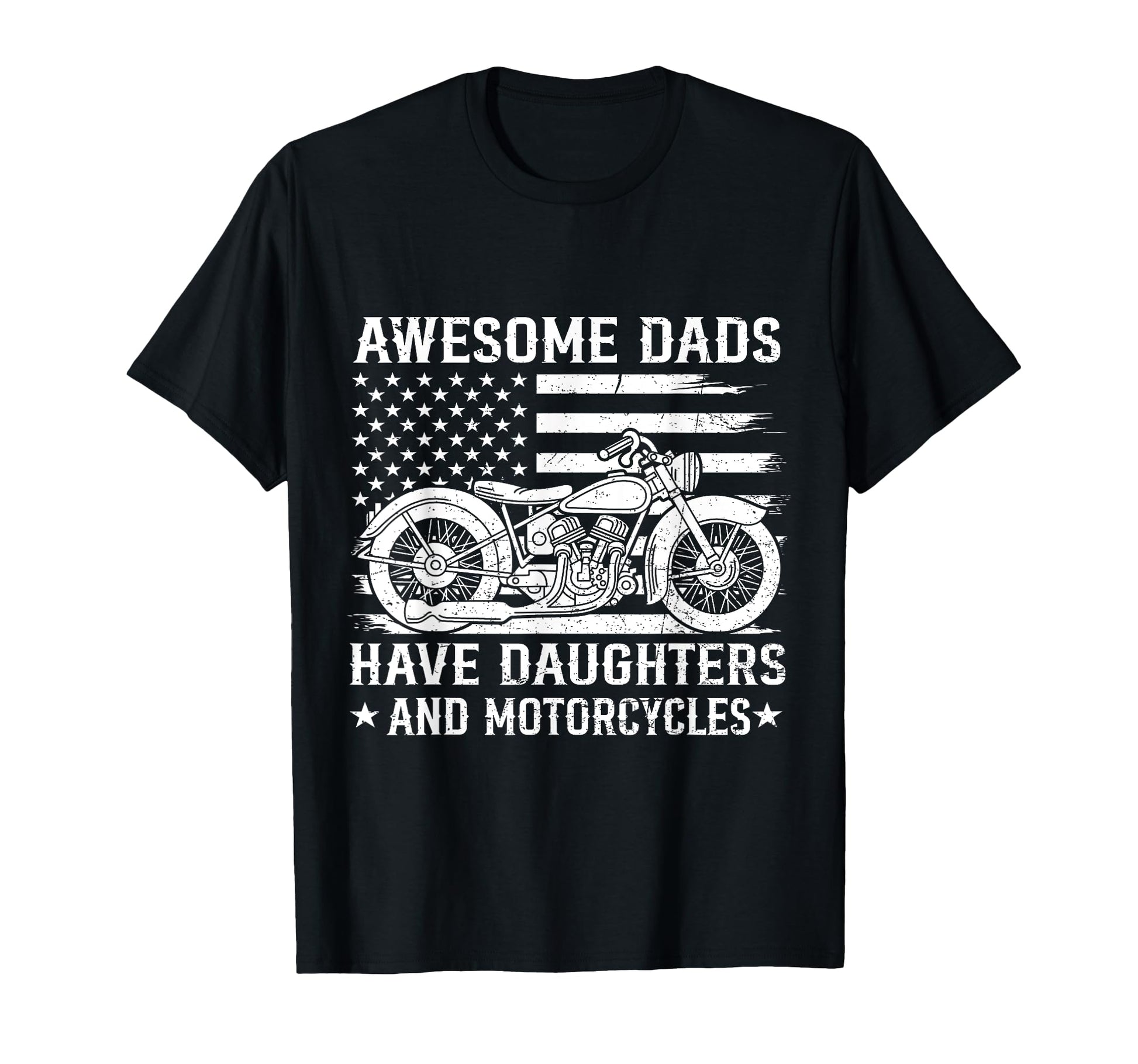 Awesome Dads Have Daughters And T-Shirt - Custom Art Print Men Women - T-Shirt, Sweatshirt, Hoodie