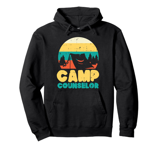 Camp Counselor Camping Director Camper Hoodie - Streetwear Style Men Women - T-Shirt, Sweatshirt, Hoodie