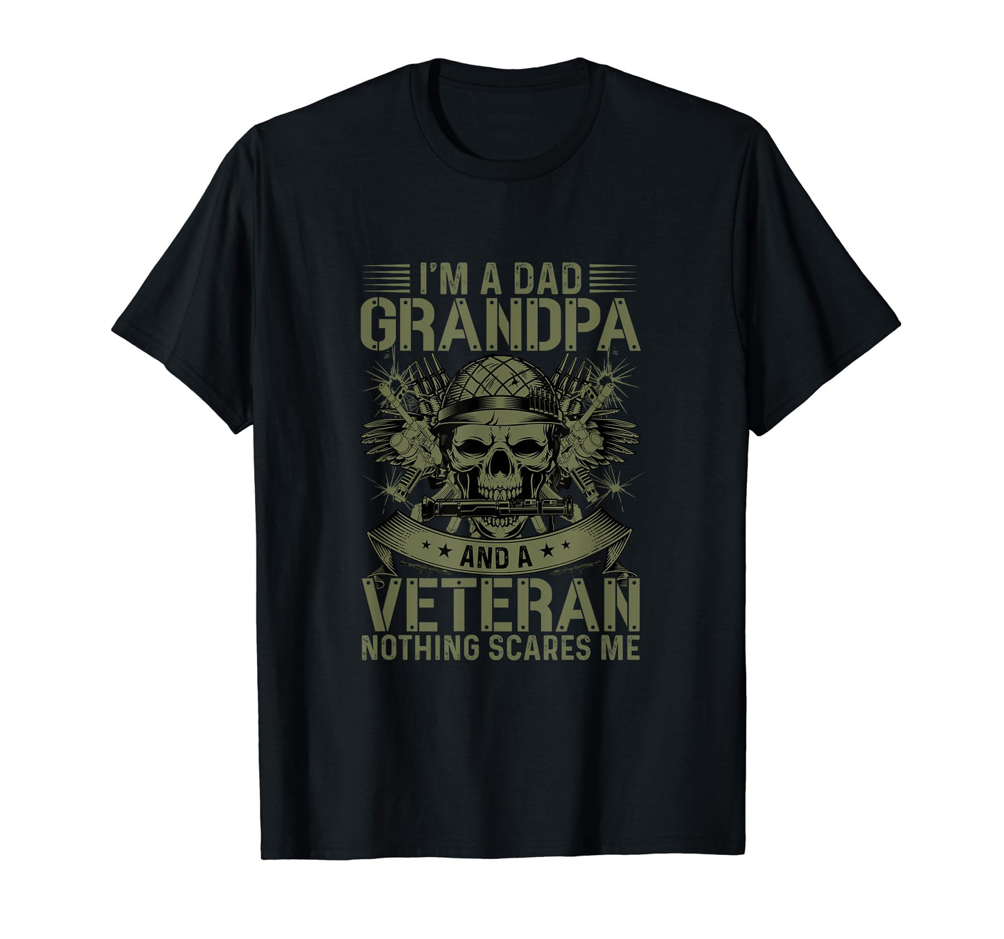 Veteran Dad Grandpa Usa America Us T-Shirt - Minimalist Print Men Women - T-Shirt, Sweatshirt, Hoodie