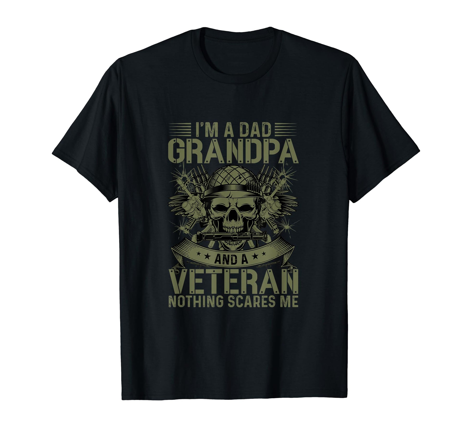 Veteran Dad Grandpa Usa America Us T-Shirt - Minimalist Print Men Women - T-Shirt, Sweatshirt, Hoodie