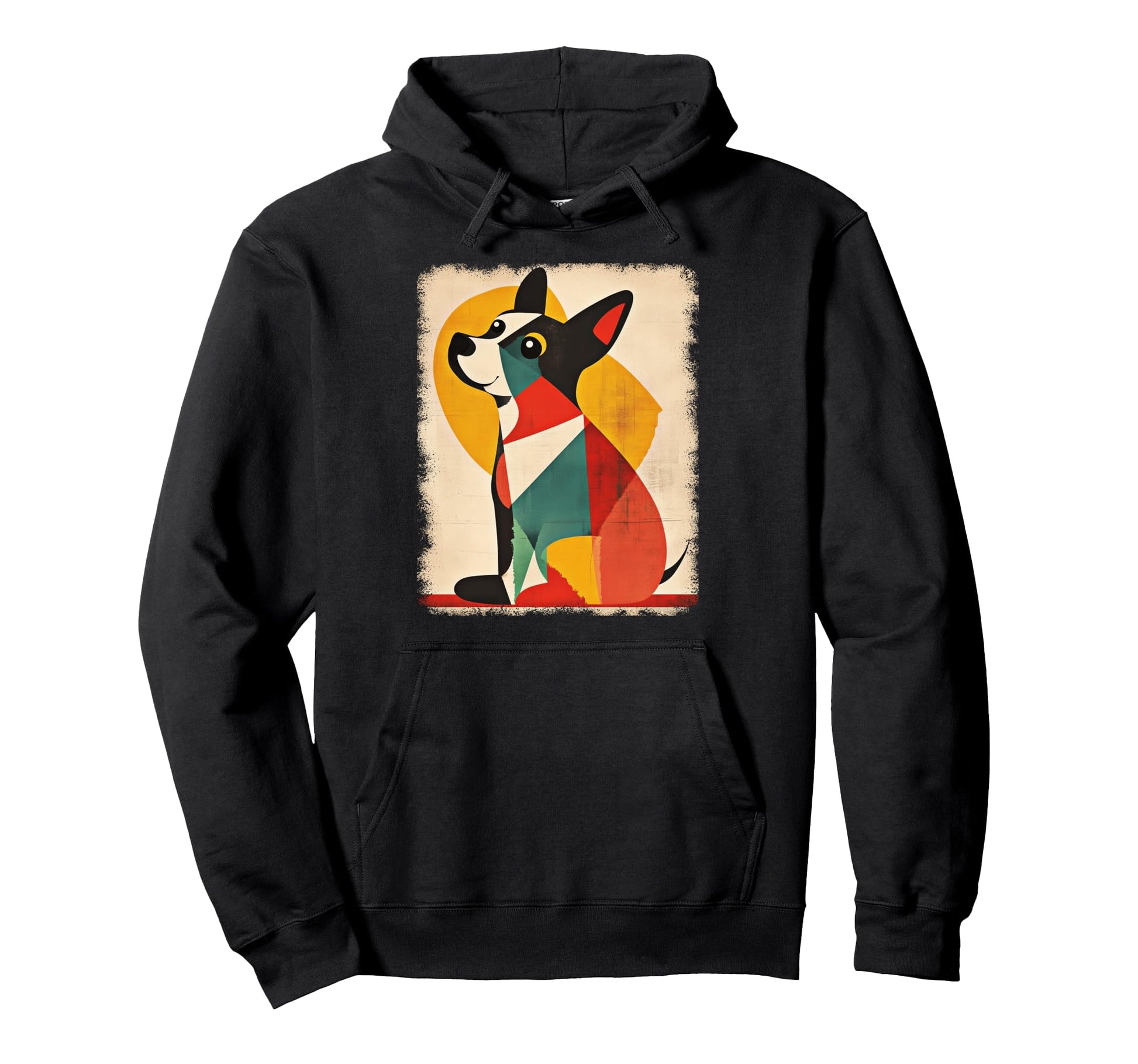 Mid Century Modern Dogs 50S 60S Hoodie - Casual Everyday Wear Unisex - T-Shirt, Sweatshirt, Hoodie