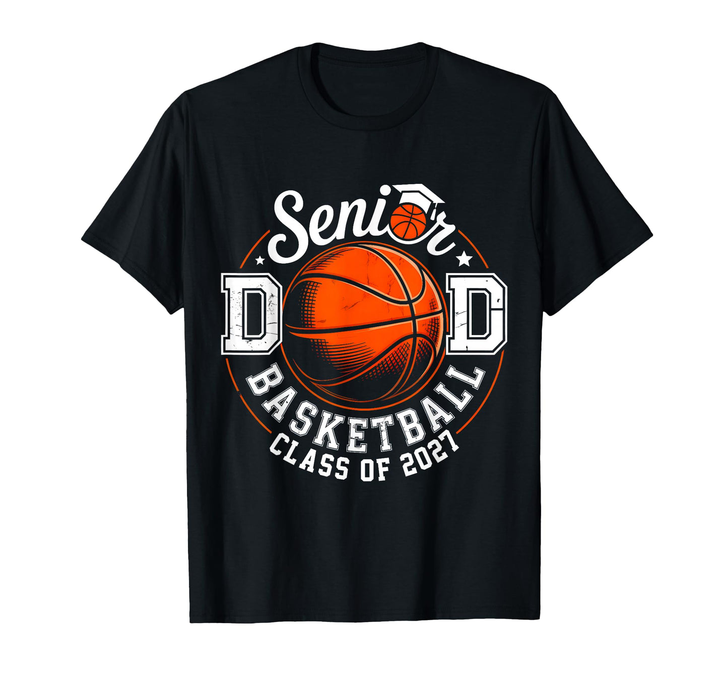 Proud Senior Dad Class 2027 T-Shirt - Novelty Apparel for Adults - T-Shirt, Sweatshirt, Hoodie
