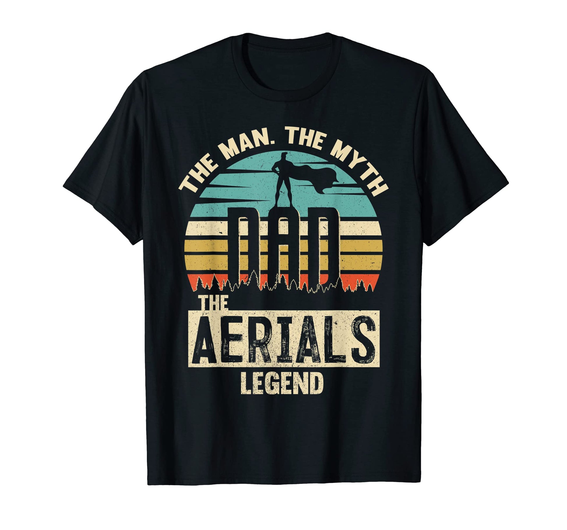 Myth Legend Dad Aerials T-Shirt - Minimalist Print Men Women - T-Shirt, Sweatshirt, Hoodie