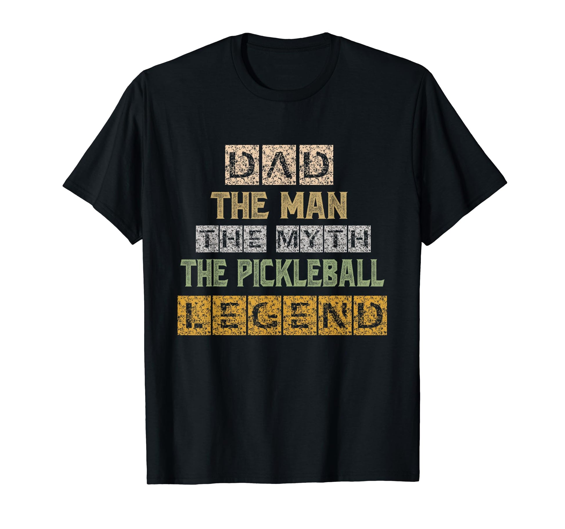 Dad Father Myth Pickleball Legend T-Shirt - Graphic Print for Adults - T-Shirt, Sweatshirt, Hoodie