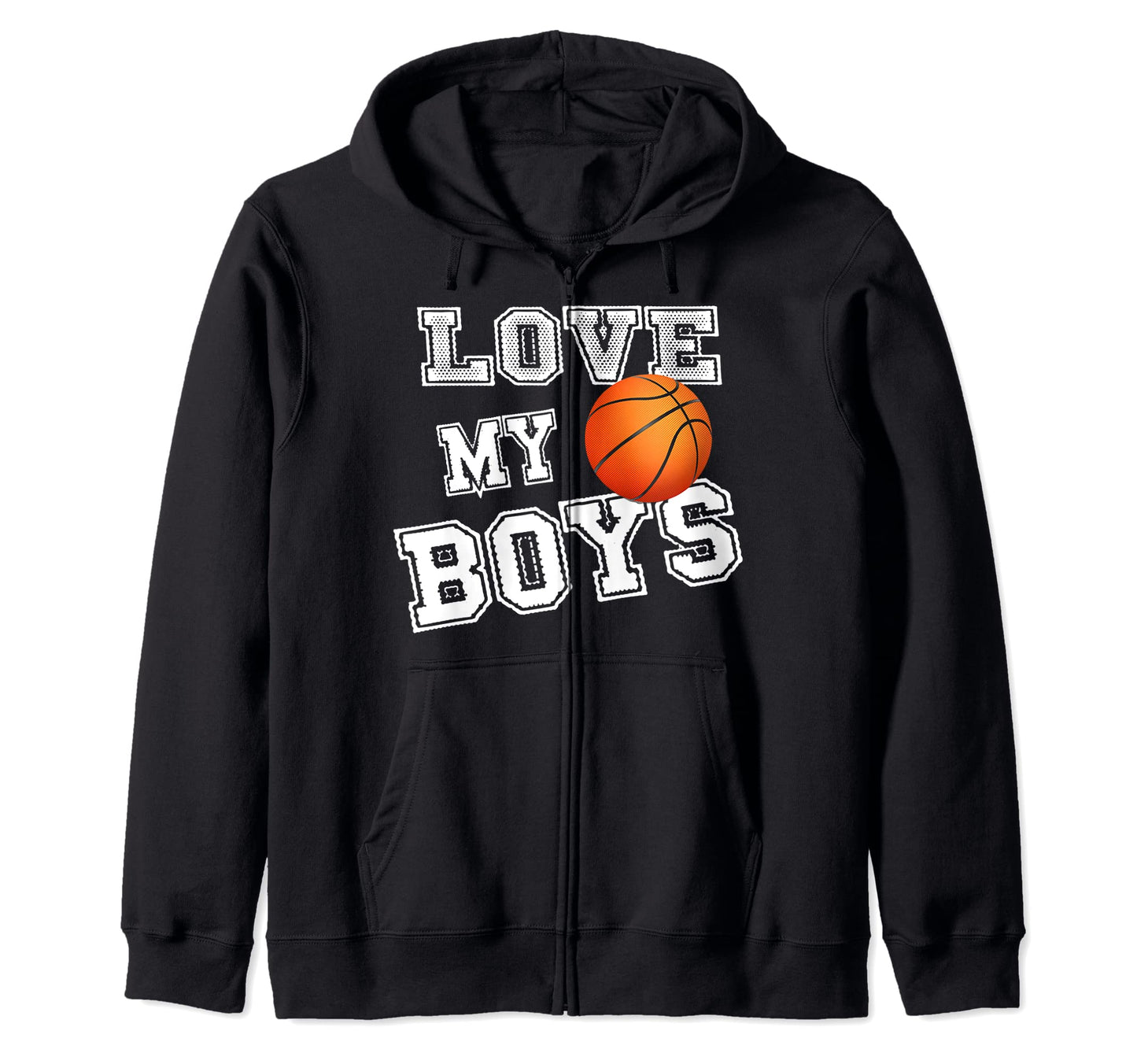 I Love My Basketball Shirts Moms Dad T-Shirt - Aesthetic Graphic for Adults - T-Shirt, Sweatshirt, Hoodie