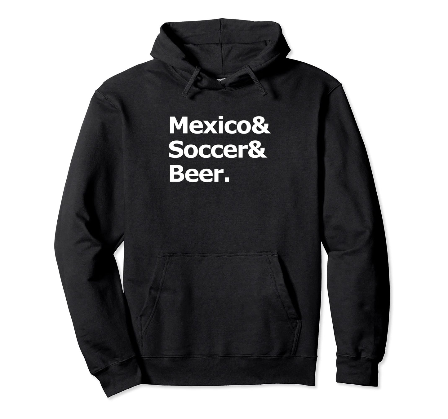 Mexico Soccer Beer Football Hoodie - Casual Everyday Wear for Adults - T-Shirt, Sweatshirt, Hoodie