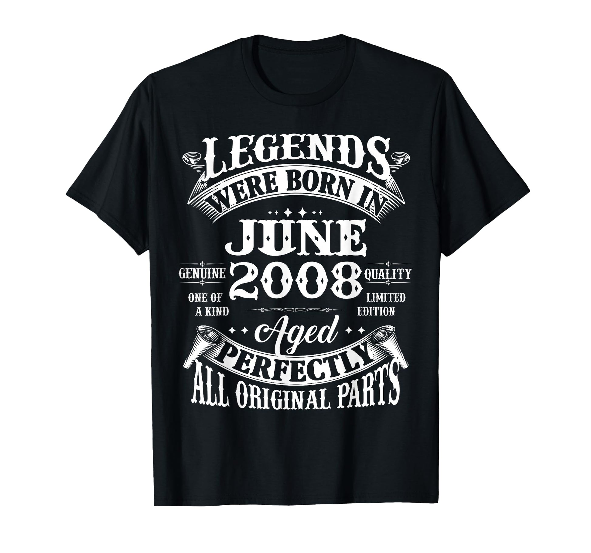 18Th Birthday Gift Legend Born June T-Shirt - Trendy Graphic for Adults - T-Shirt, Sweatshirt, Hoodie