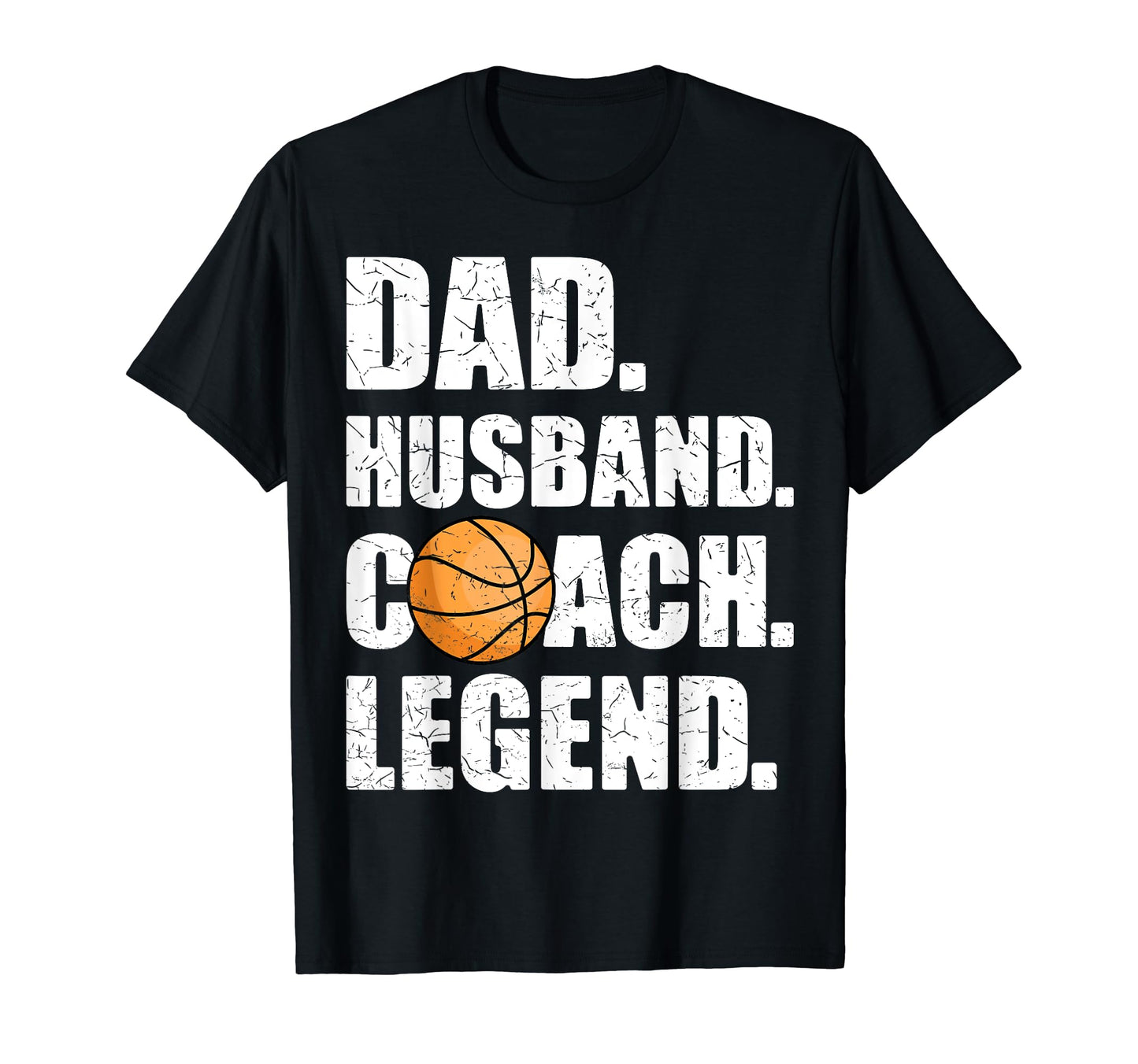 Mens Dad Husband Coach Legend Father T-Shirt - Minimalist Print Unisex - T-Shirt, Sweatshirt, Hoodie