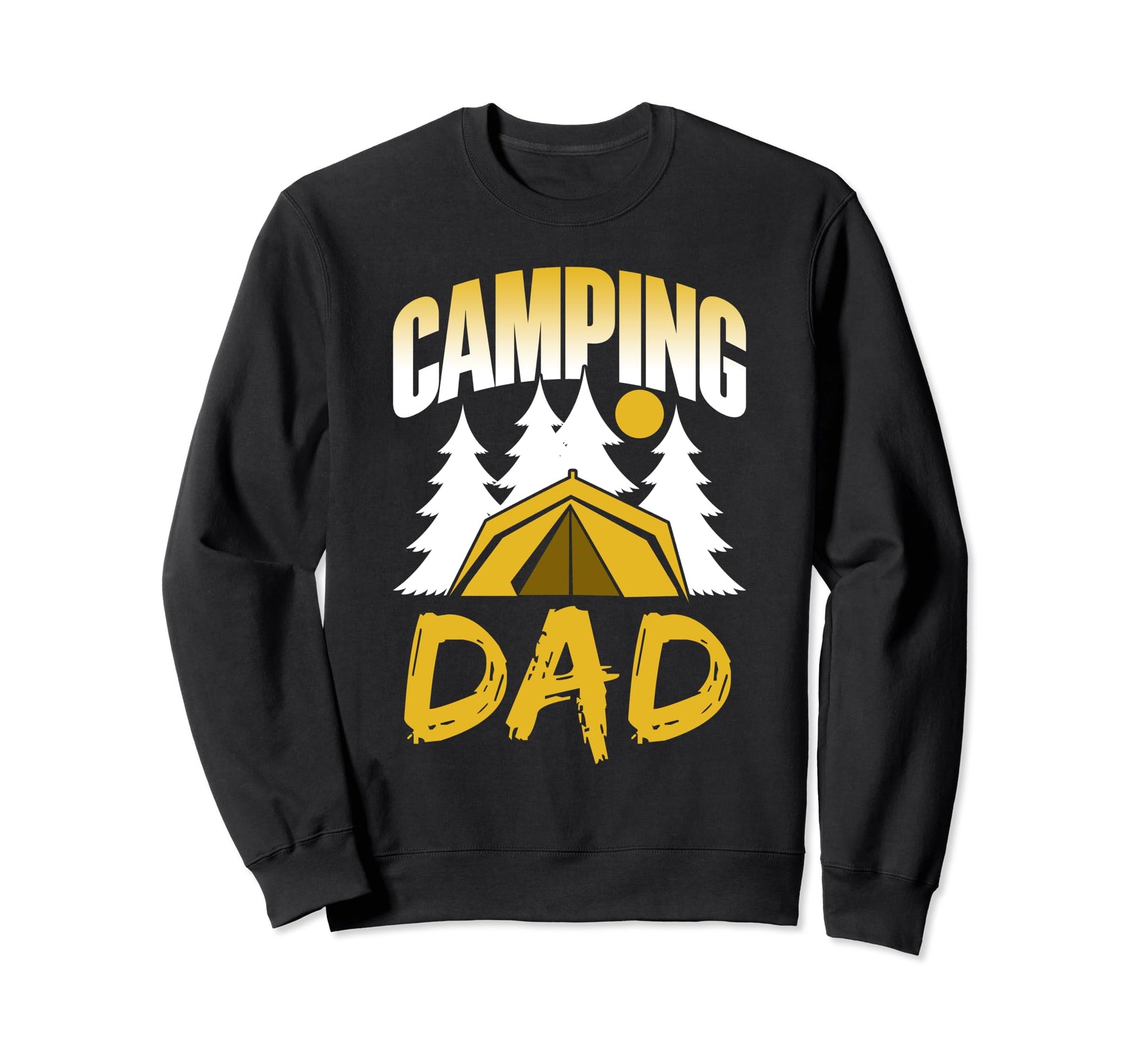Camping Dad Campsite Campfire Sweatshirt - Trendy Graphic for Adults - T-Shirt, Sweatshirt, Hoodie