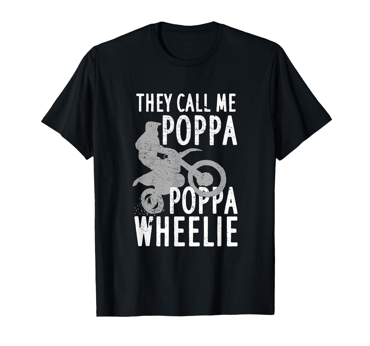 Motocross Dirt Bike Riding Dad Poppa T-Shirt - Aesthetic Graphic Men Women - T-Shirt, Sweatshirt, Hoodie