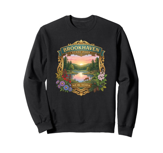 Brookhaven State Park Long Island Sweatshirt - Streetwear Style for Adults - T-Shirt, Sweatshirt, Hoodie