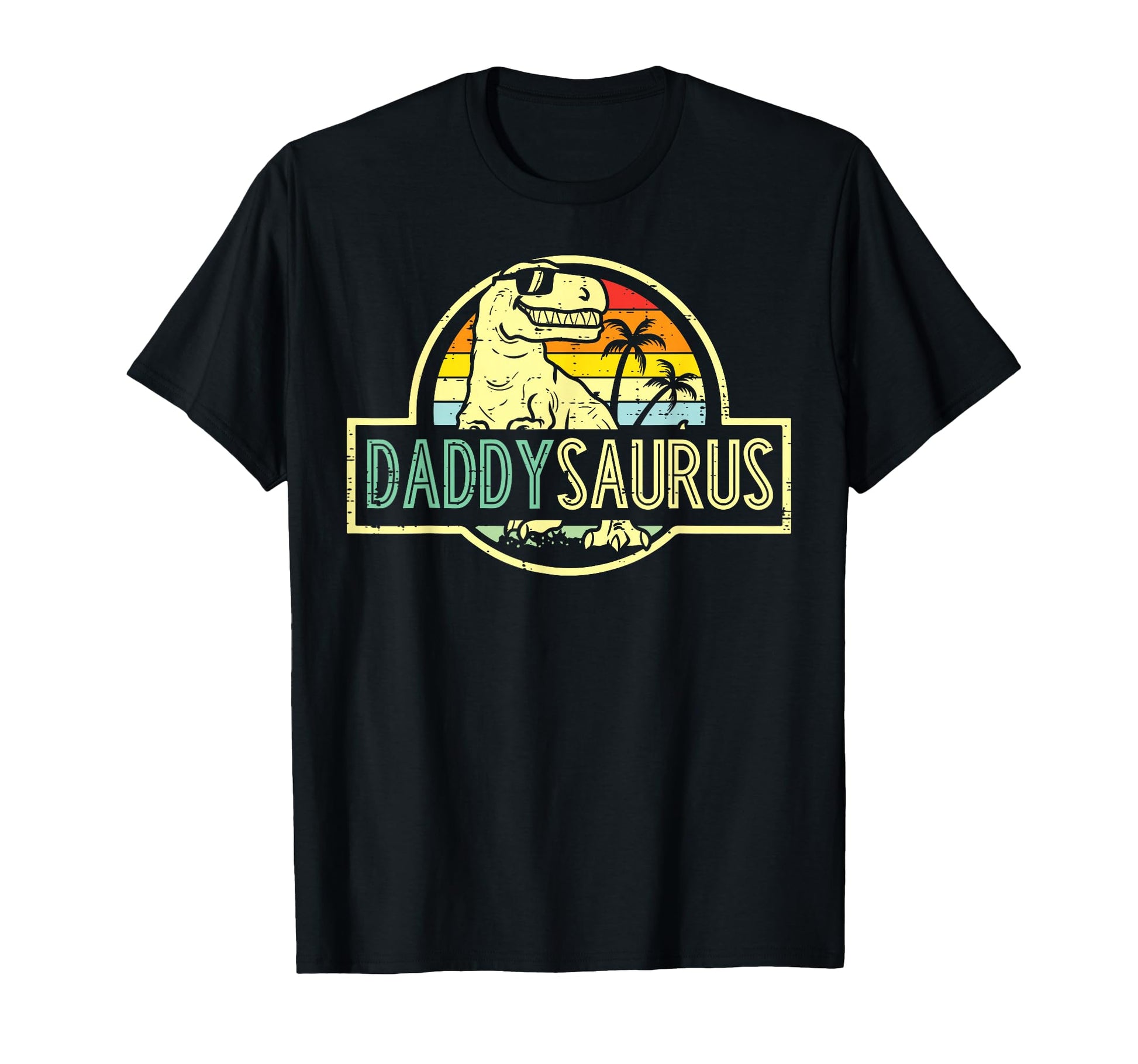 Fathers Day Dinosaur Daddysaurus T-Shirt - Aesthetic Graphic Men Women - T-Shirt, Sweatshirt, Hoodie