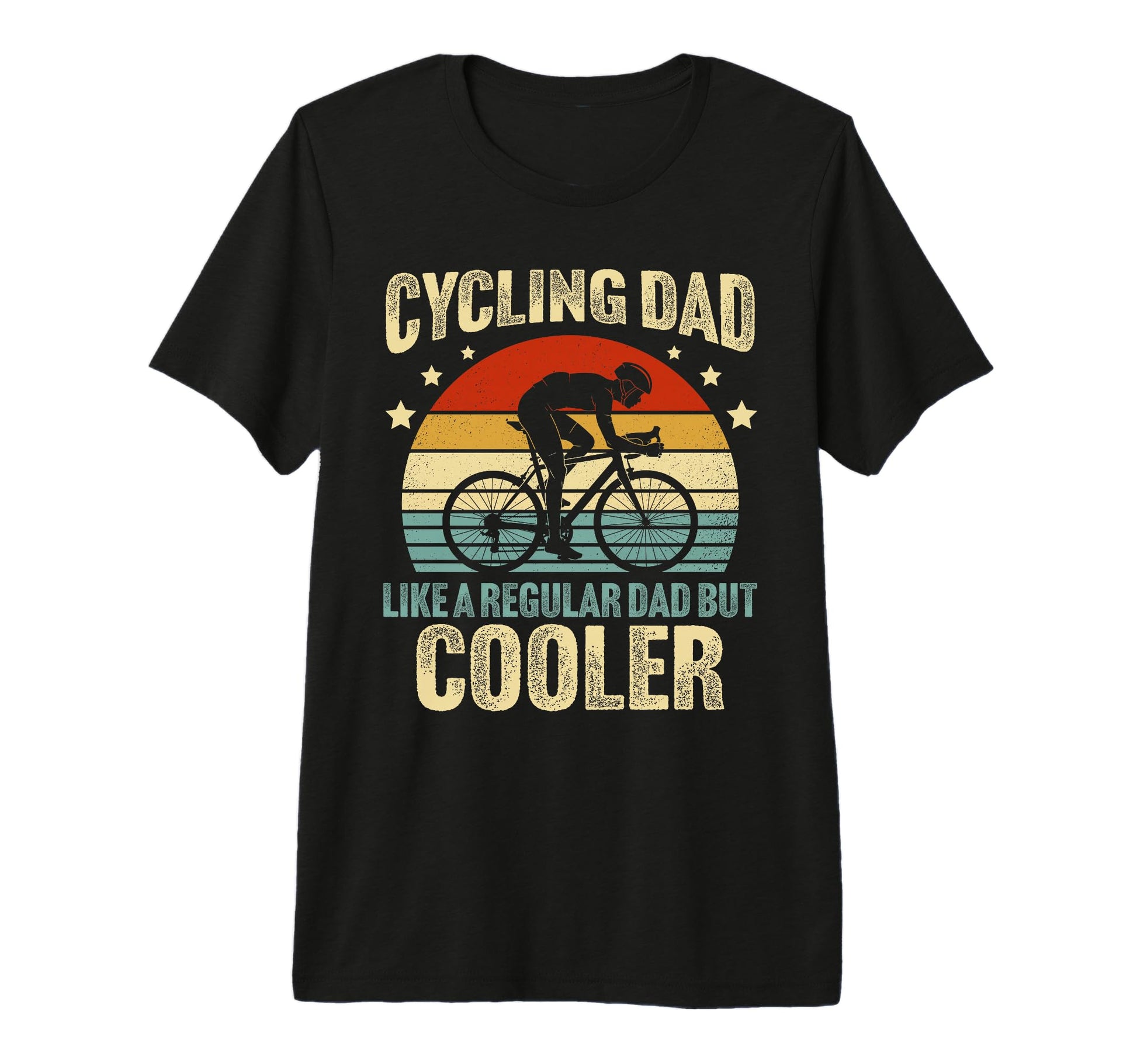 Cycling Dad Like Regular Dad But T-Shirt - Aesthetic Graphic Men Women - T-Shirt, Sweatshirt, Hoodie