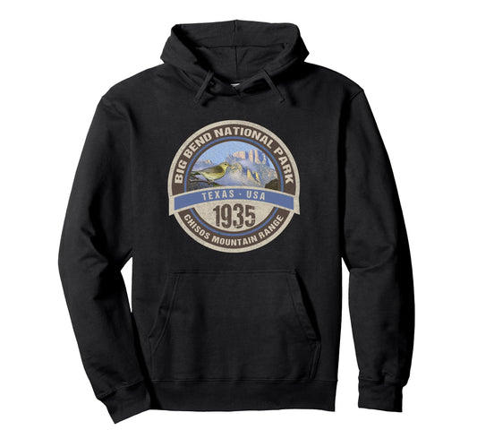 Big Bend National Park Texas Usa Chisos Hoodie - Trendy Graphic Unisex - T-Shirt, Sweatshirt, Hoodie
