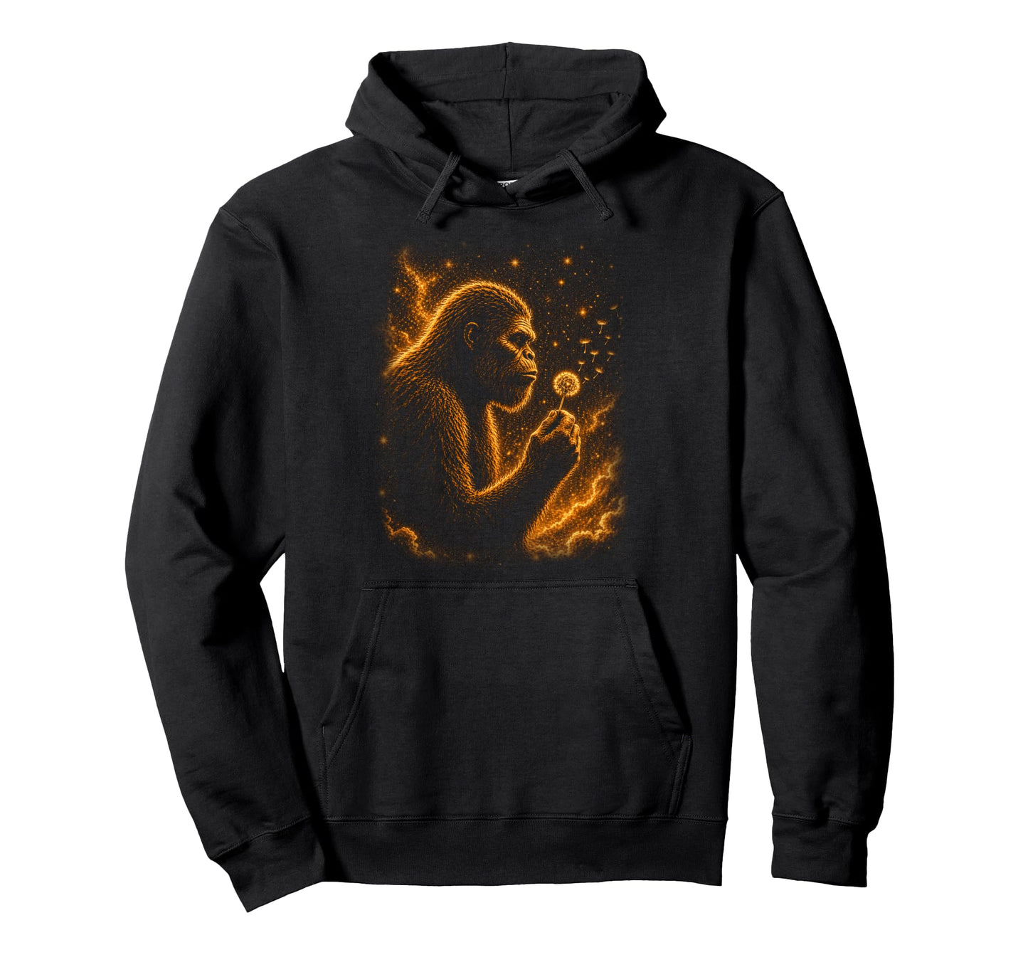 Blowing Wishes Bigfoot Blowing Hoodie - Streetwear Style for Adults - T-Shirt, Sweatshirt, Hoodie