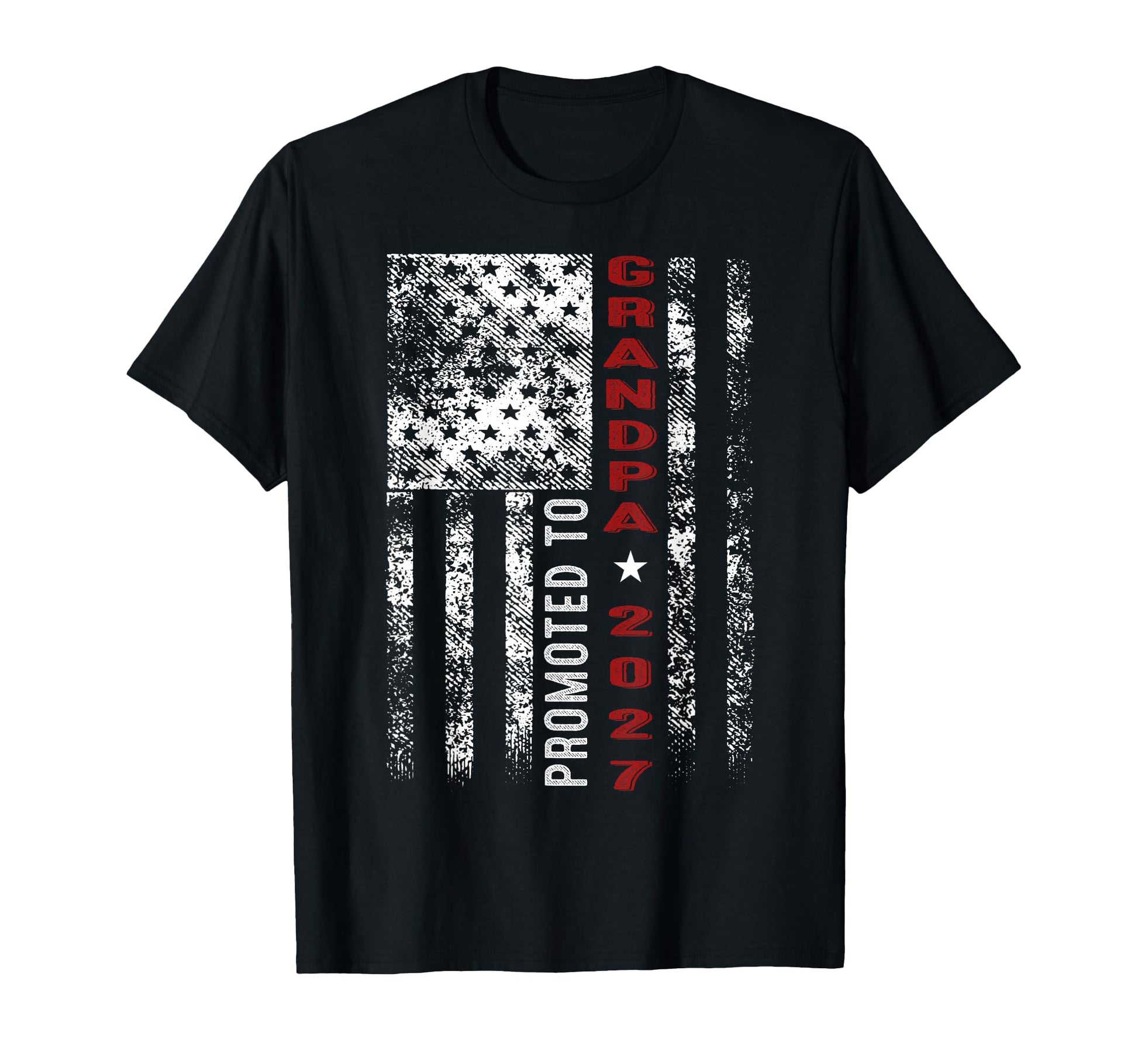 Promoted To Grandpa 2027 Funny New T-Shirt - Streetwear Style Unisex - T-Shirt, Sweatshirt, Hoodie