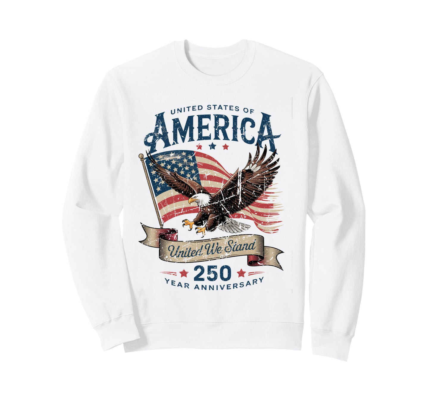 250Th Anniversary America Us Sweatshirt - Graphic Print for Adults - T-Shirt, Sweatshirt, Hoodie