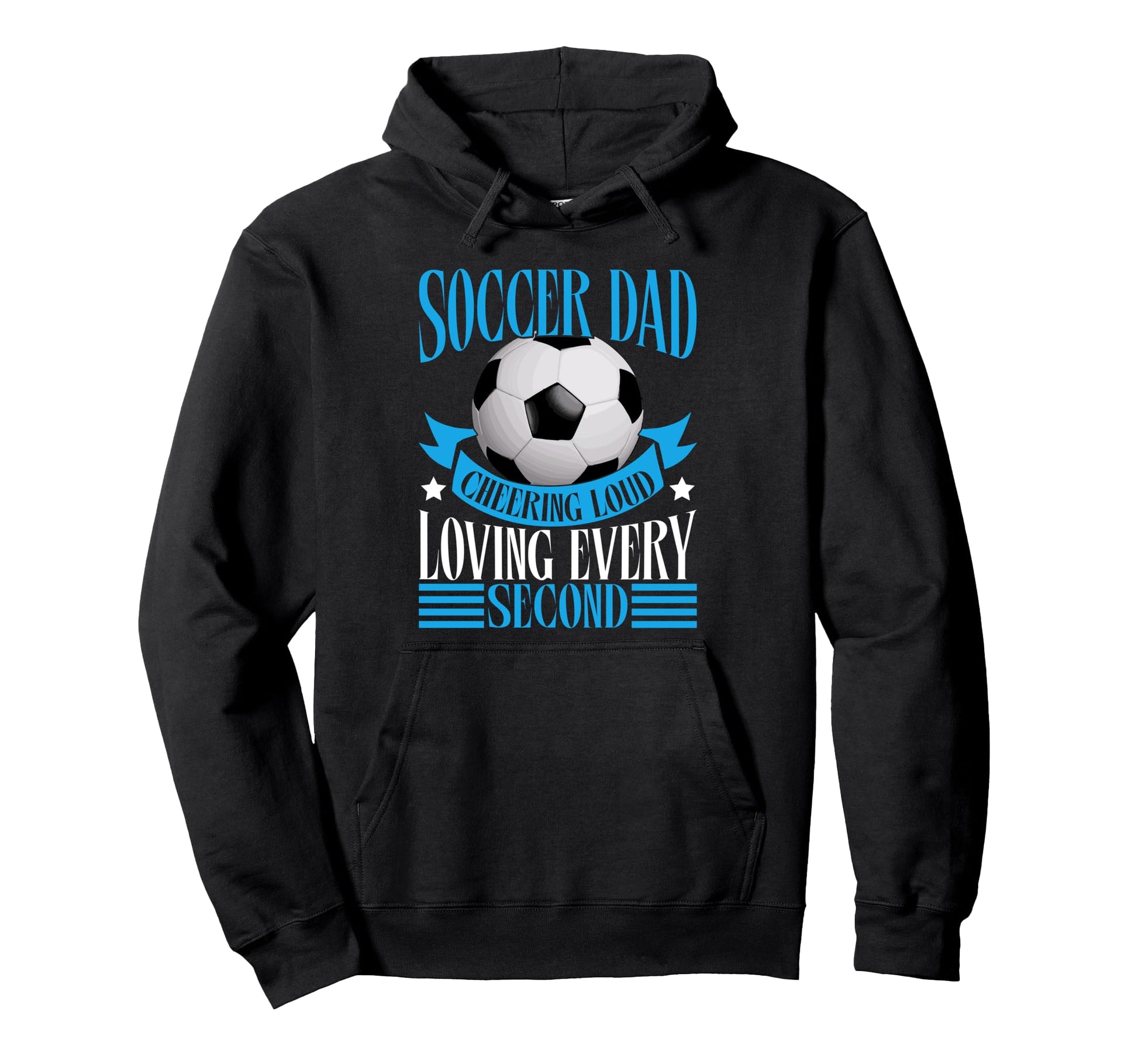Cheering Loud Loving Every Second Hoodie - Casual Everyday Wear for Adults - T-Shirt, Sweatshirt, Hoodie
