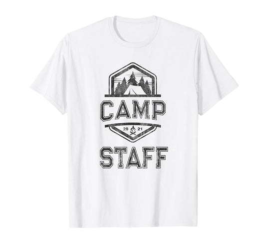 Camp Staff Campground Crew Campsite T-Shirt - Unique Graphic for Adults - T-Shirt, Sweatshirt, Hoodie