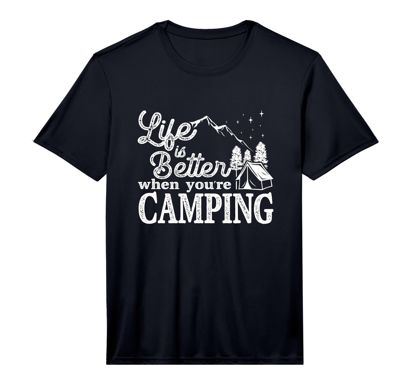 Mens Gifts Campers Life Is Better When T-Shirt - Trendy Graphic Unisex - T-Shirt, Sweatshirt, Hoodie