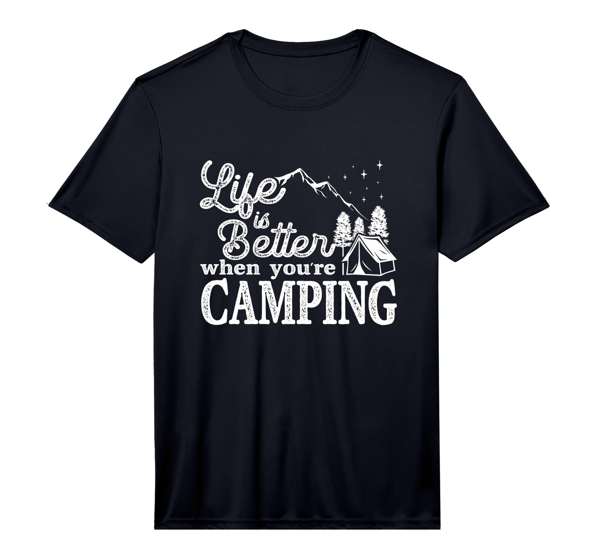 Mens Gifts Campers Life Is Better When T-Shirt - Trendy Graphic Unisex - T-Shirt, Sweatshirt, Hoodie