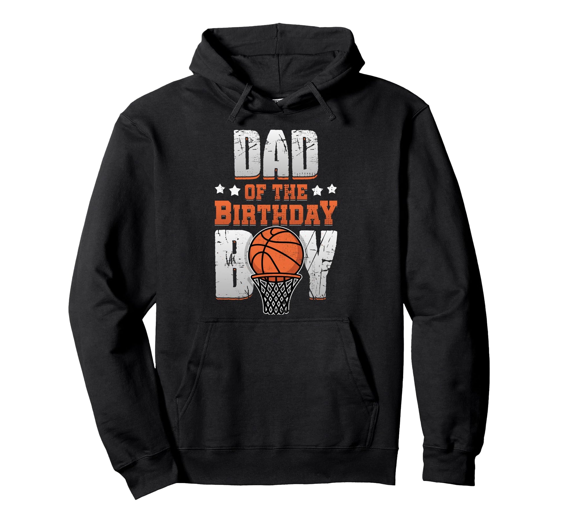 Dad Birthday Matching Basketball Hoodie - Fun Novelty Design for Adults - T-Shirt, Sweatshirt, Hoodie