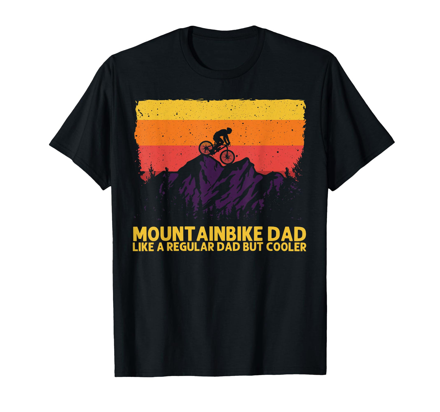 Mountain Bike Dad Papa Downhill Mtb T-Shirt - Graphic Print Men Women - T-Shirt, Sweatshirt, Hoodie