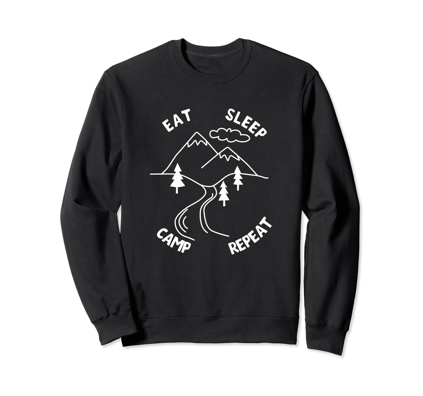 Funny Camper Wildlife Nature Sweatshirt - Trendy Graphic for Adults - T-Shirt, Sweatshirt, Hoodie