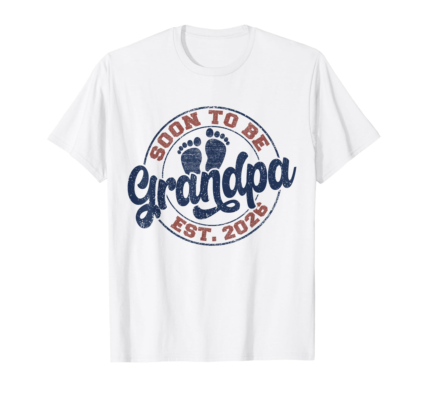 Soon To Be Grandpa 2026 Expecting T-Shirt - Fun Novelty Design for Adults - T-Shirt, Sweatshirt, Hoodie