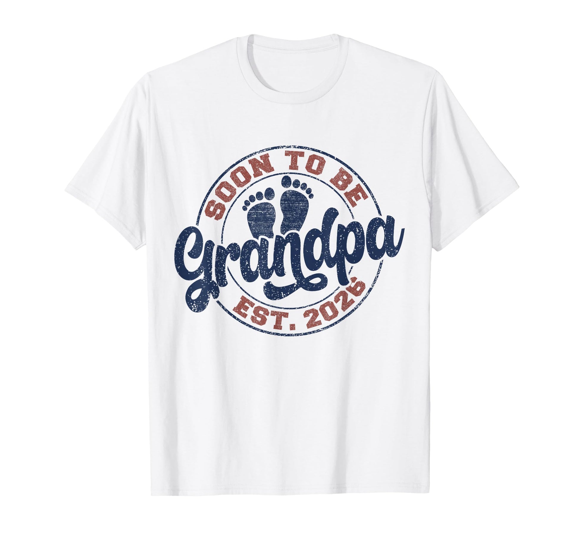 Soon To Be Grandpa 2026 Expecting T-Shirt - Fun Novelty Design for Adults - T-Shirt, Sweatshirt, Hoodie