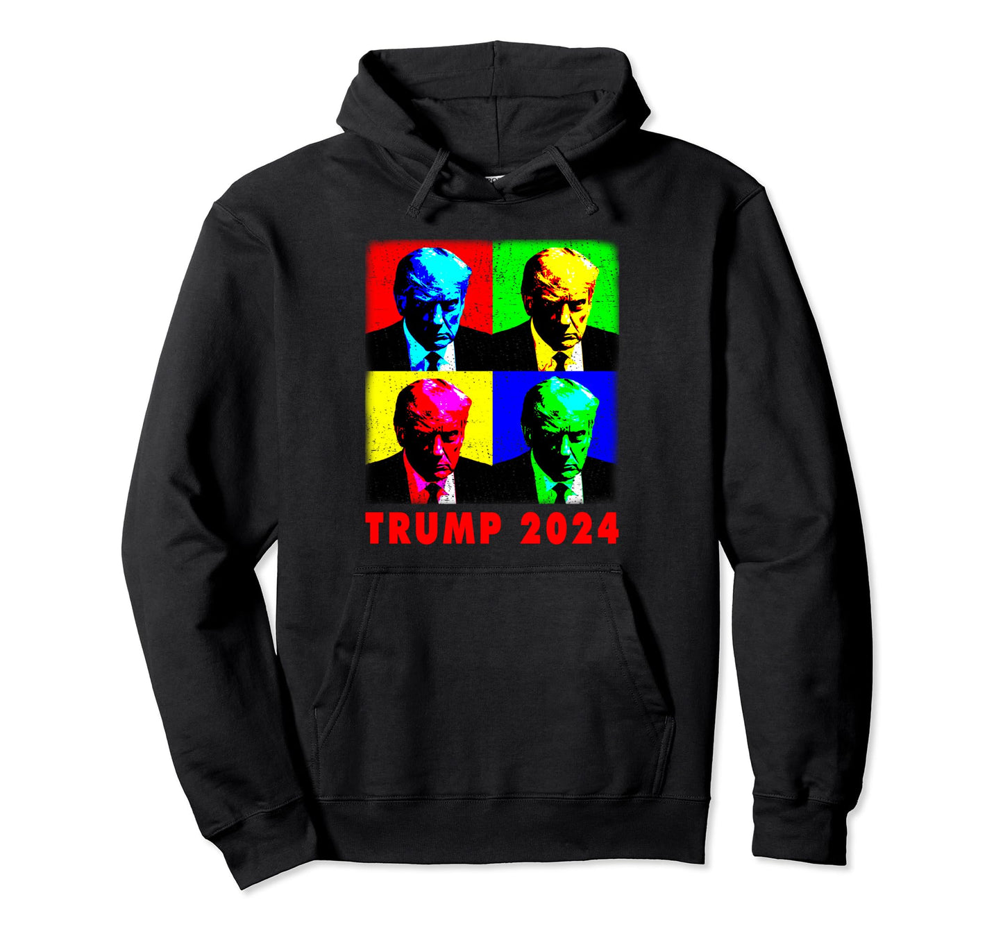 Trump 2024 Pro Donald Keep America Hoodie - Custom Art Print for Adults - T-Shirt, Sweatshirt, Hoodie