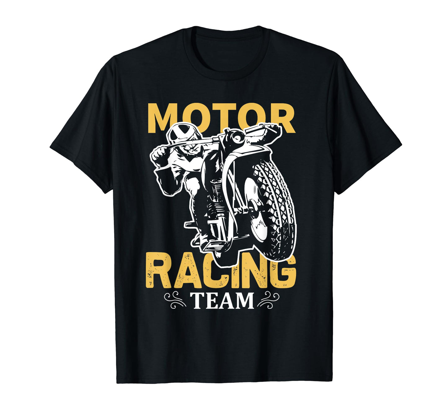 Motor Racing Team Motorcycle Biker Life T-Shirt - Minimalist Print Unisex - T-Shirt, Sweatshirt, Hoodie