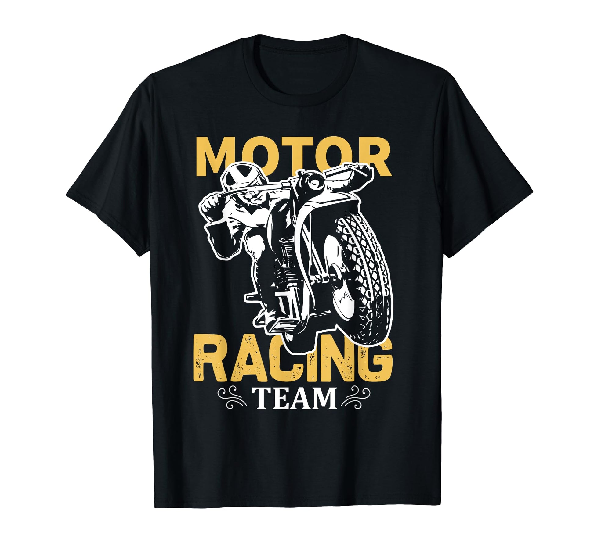 Motor Racing Team Motorcycle Biker Life T-Shirt - Minimalist Print Unisex - T-Shirt, Sweatshirt, Hoodie